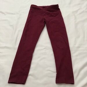 Cat & Jack Dark Red Leggings